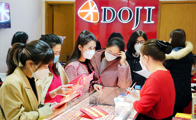 Đầu tư vàng tại DOJI