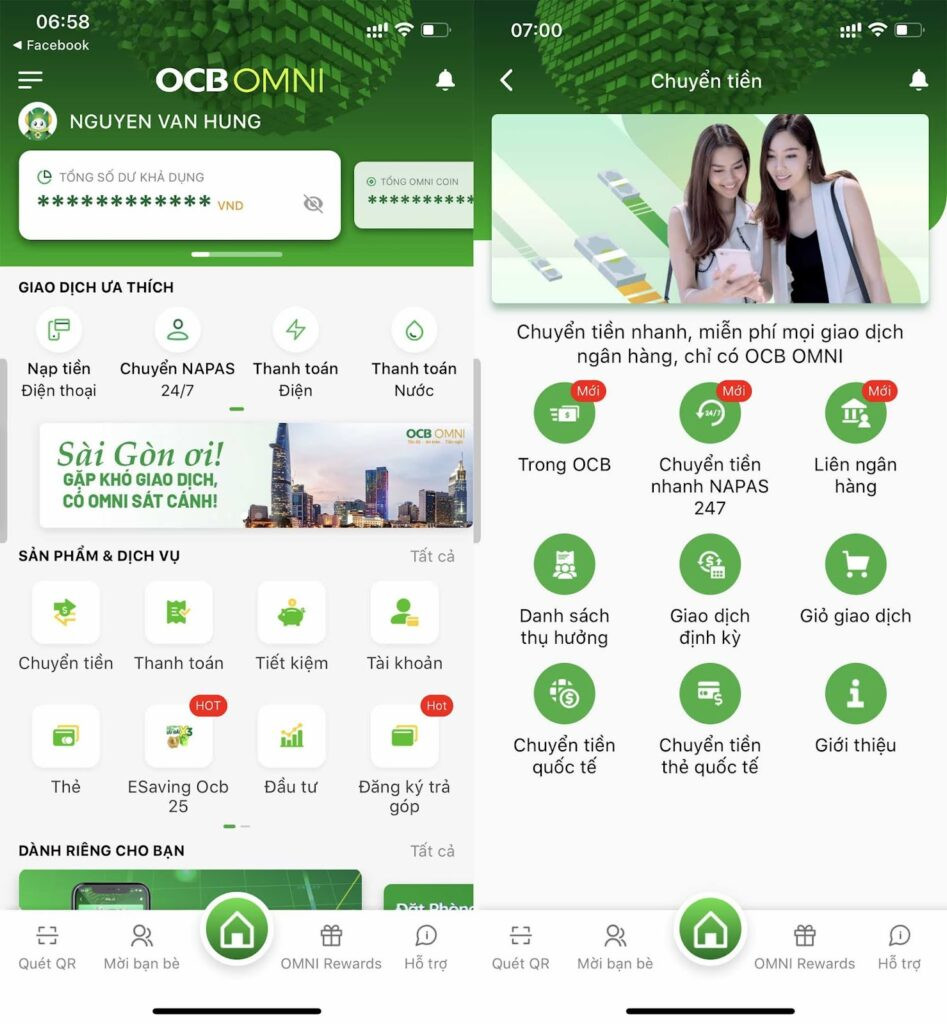 Chi tiết cách nhập mã giới thiệu OCB OMNI nhận ngay 30K năm 2025