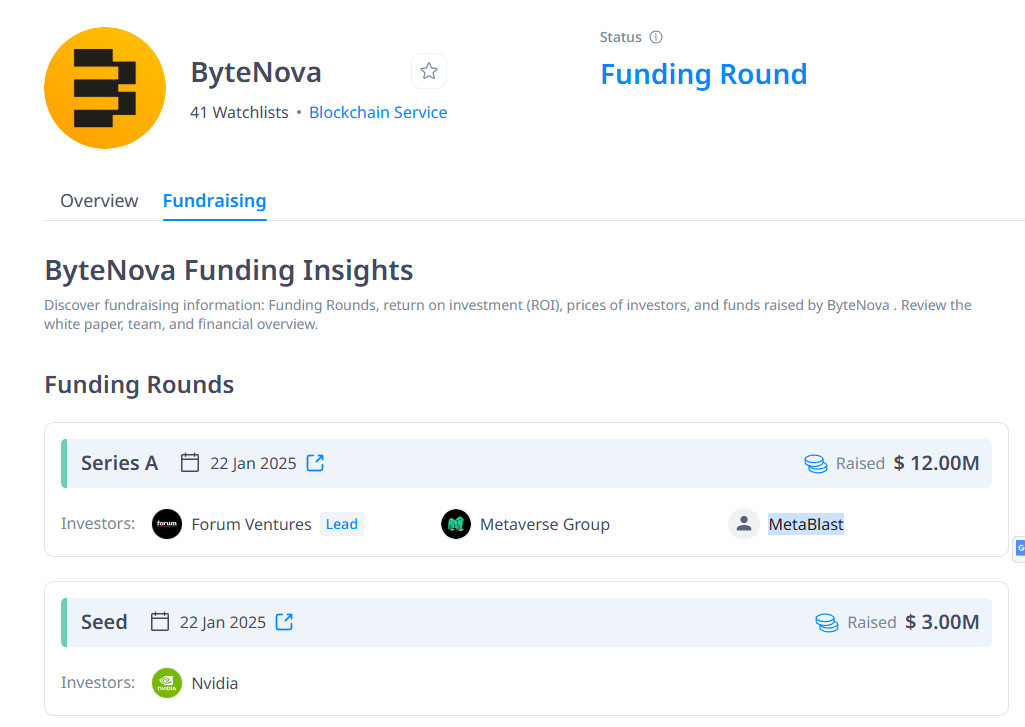 ByteNova là gì? Hướng dẫn làm testnet dự án AI Agent gọi vốn 15 triệu USD