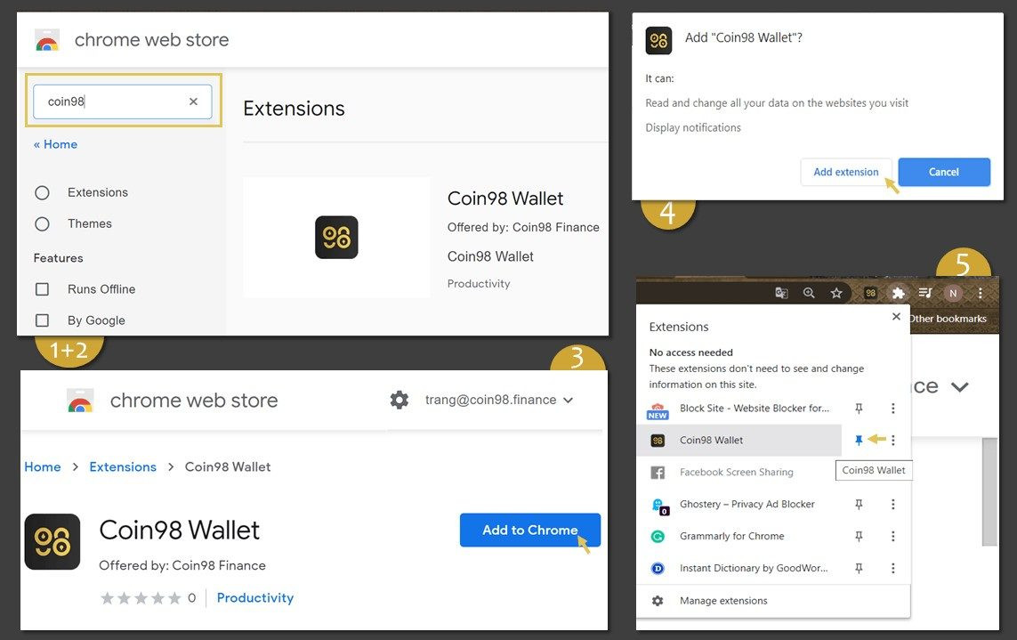 Coin98 Wallet là gì? [Hướng dẫn sử dụng ví Coin98 A – Z]