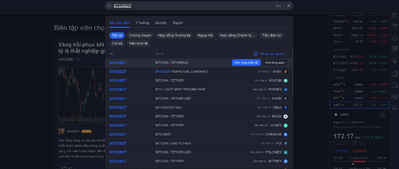 TradingView là gì? Hướng dẫn cách sử dụng Trading View cơ bản cho người mới để TradeCoin